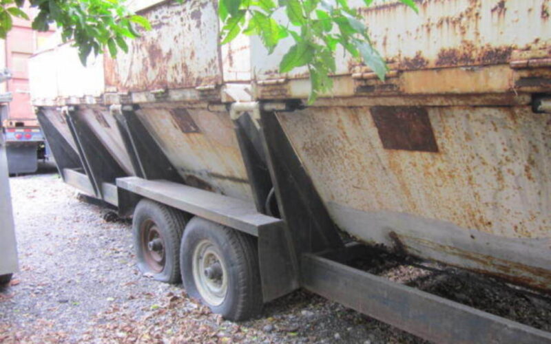 4-Compartment Recycling Trailer 3