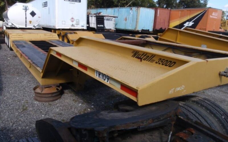 nuttall 50 Ton Lowboy Trailer 2