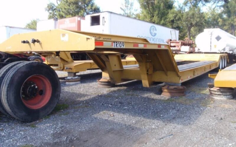 nuttall 50 Ton Lowboy Trailer 3