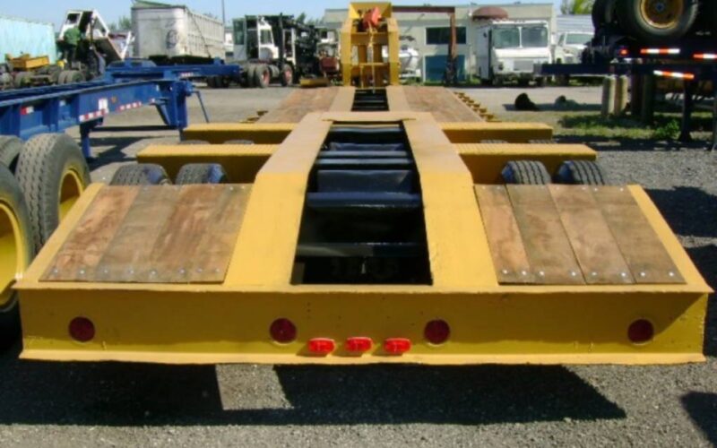 transport 50 Ton Detachable Lowboy 4